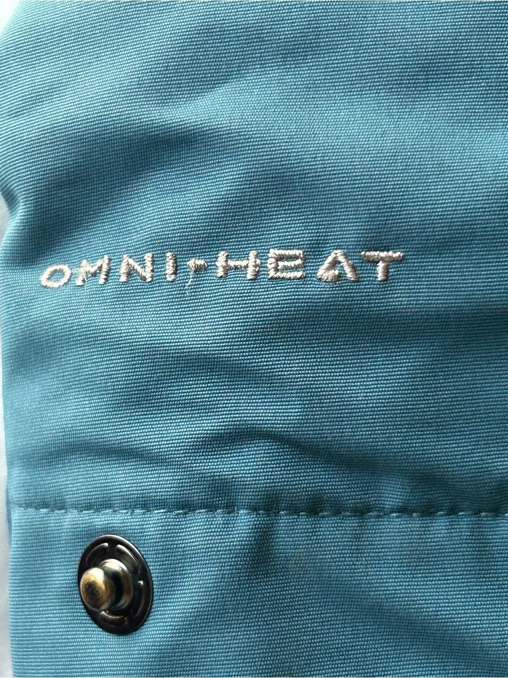 Columbia Boys Boundary Bay Down Parka Omni-Heat Blue Faux Fur Size XS 6/7 - Picture 6 of 10